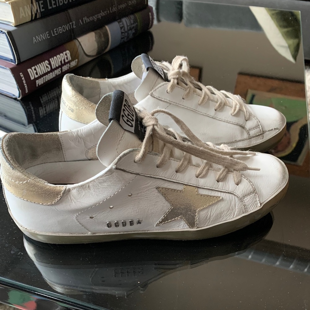 GOLDEN GOOSE (GGDB) SUPERSTAR Sneakers, size 39